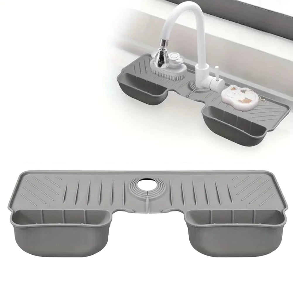 💦DripGuard Tapete escurridor de agua para grifo