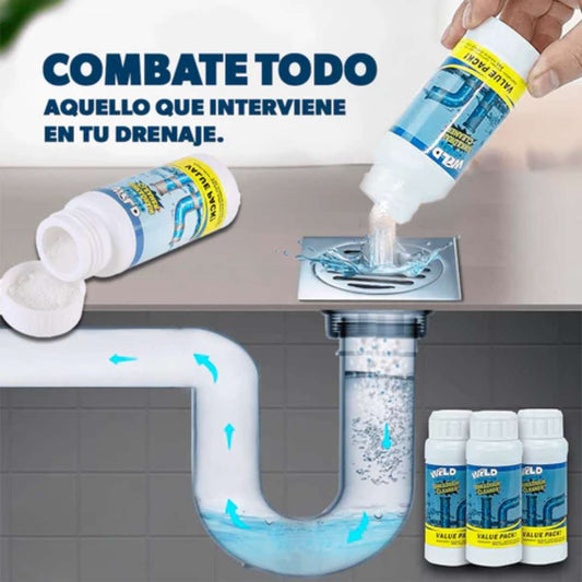 WILD TORNADO DESTAPADOR Y LIMPIADOR DE CAÑERÍAS