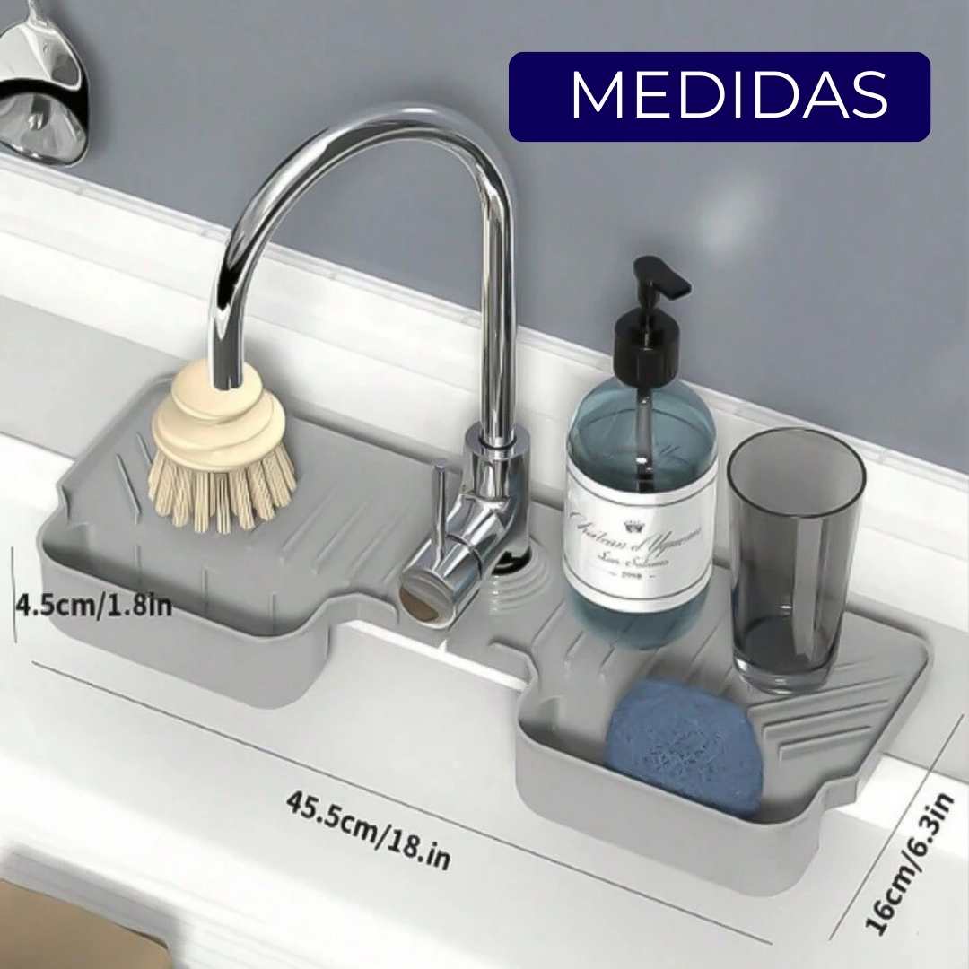 💦DripGuard Tapete escurridor de agua para grifo