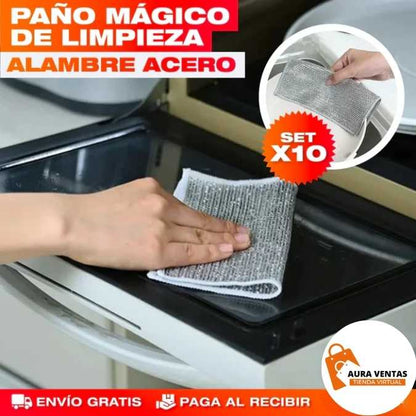 CleanMaster - Set x 10 Paños Mágicos Multiusos
