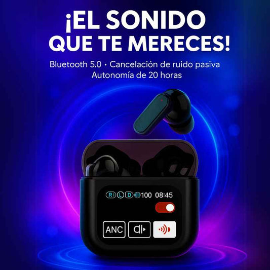 UltraSound™ SE-60 Auriculares con Pantalla Táctil