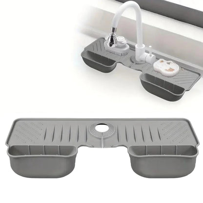 💦DripGuard Tapete escurridor de agua para grifo